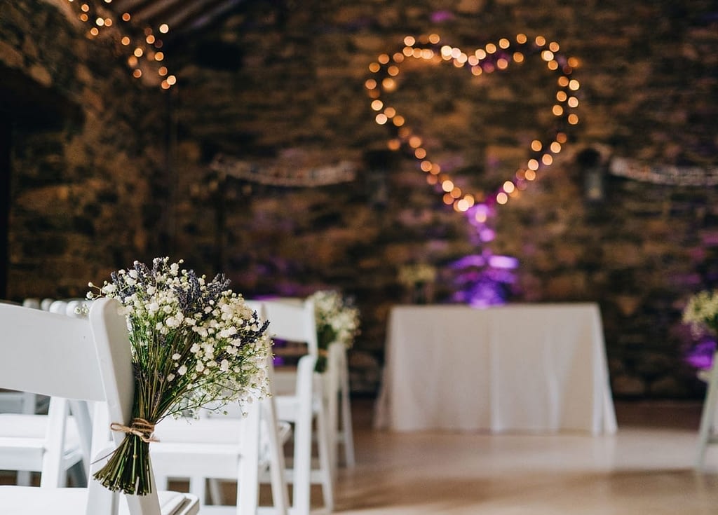 Barn Wedding Ceremony