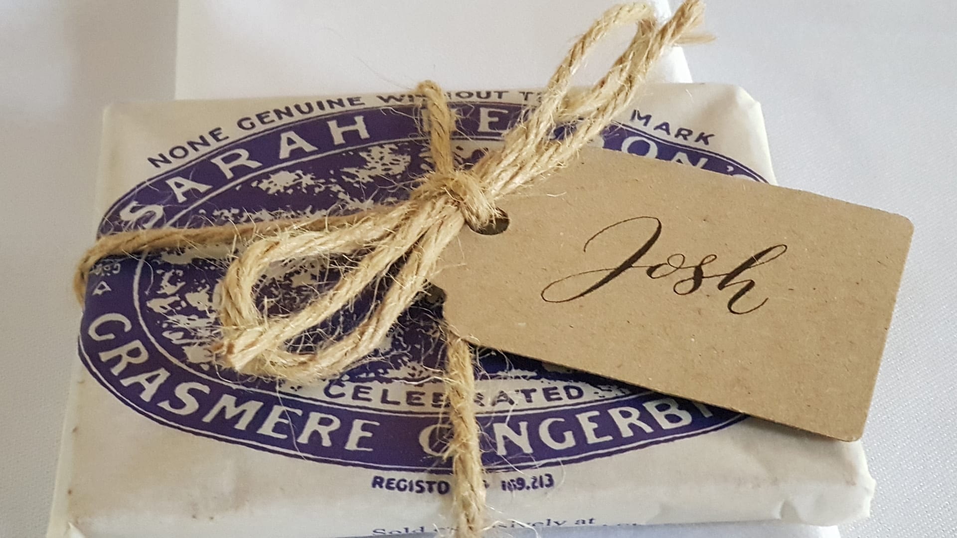 Grasmere Gingerbread Wedding Favours