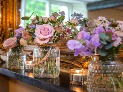 Lilac wedding flowers