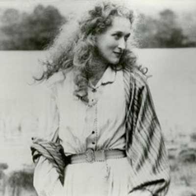 Meryl Streep in French Lieutenant's Woman which was filmed in our boathouse on Rydal Water