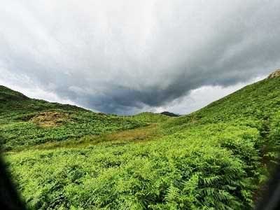 Rain Clouds over Loughrigg Fell