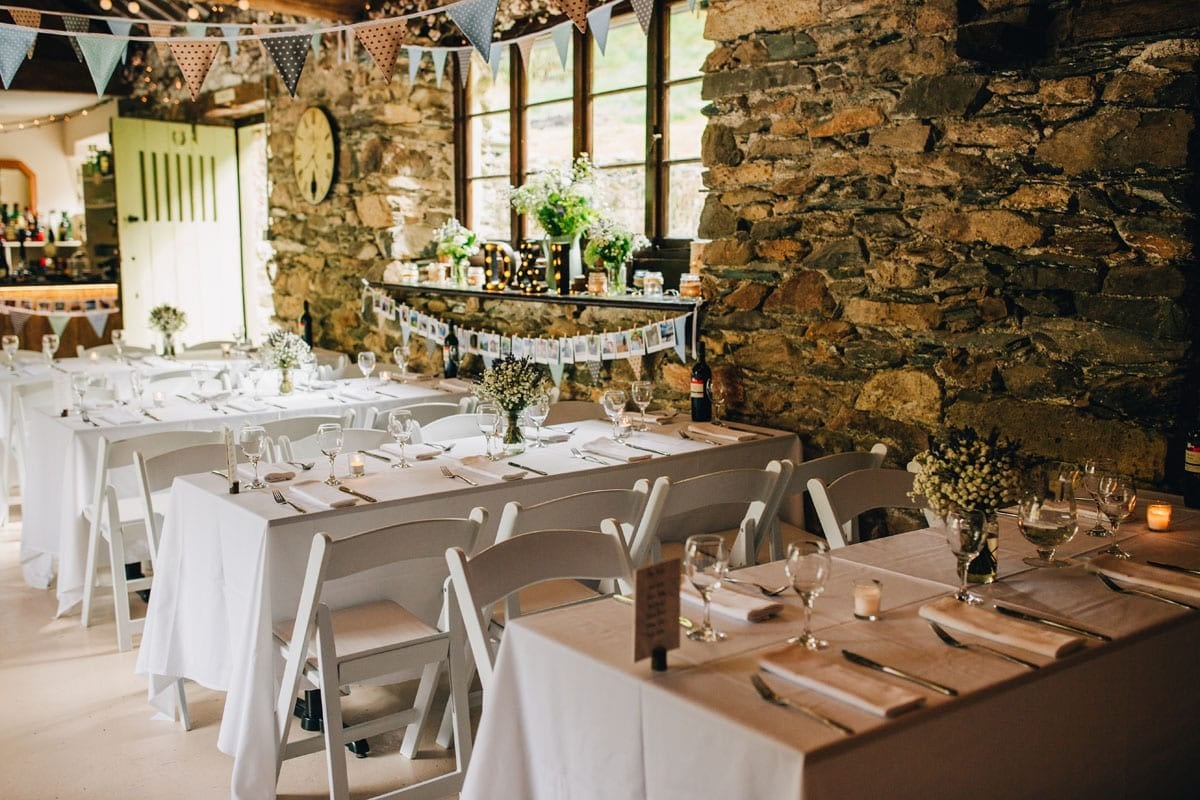 Barn Wedding Breakfast