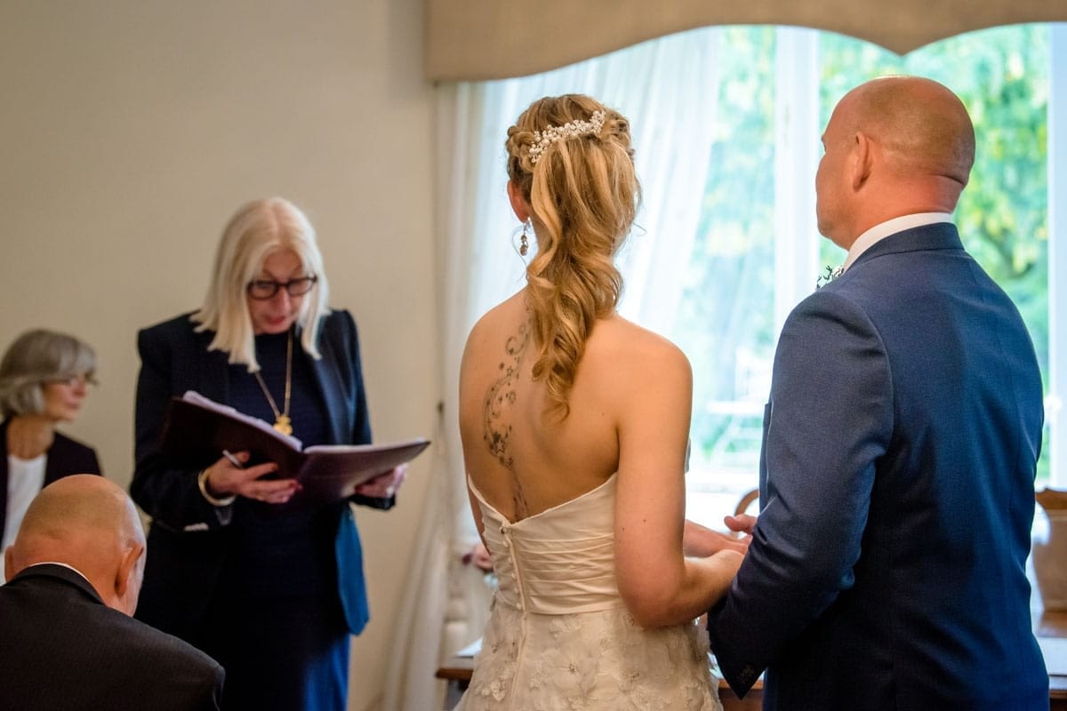 Getting-Married---Happy-Wedding-Couple-saying-their-marriage-vows