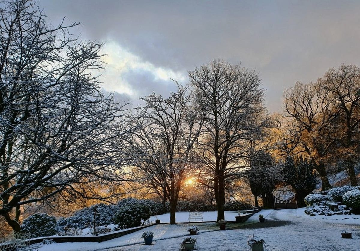 Perfect Small Lakes Winter Wedding Venue