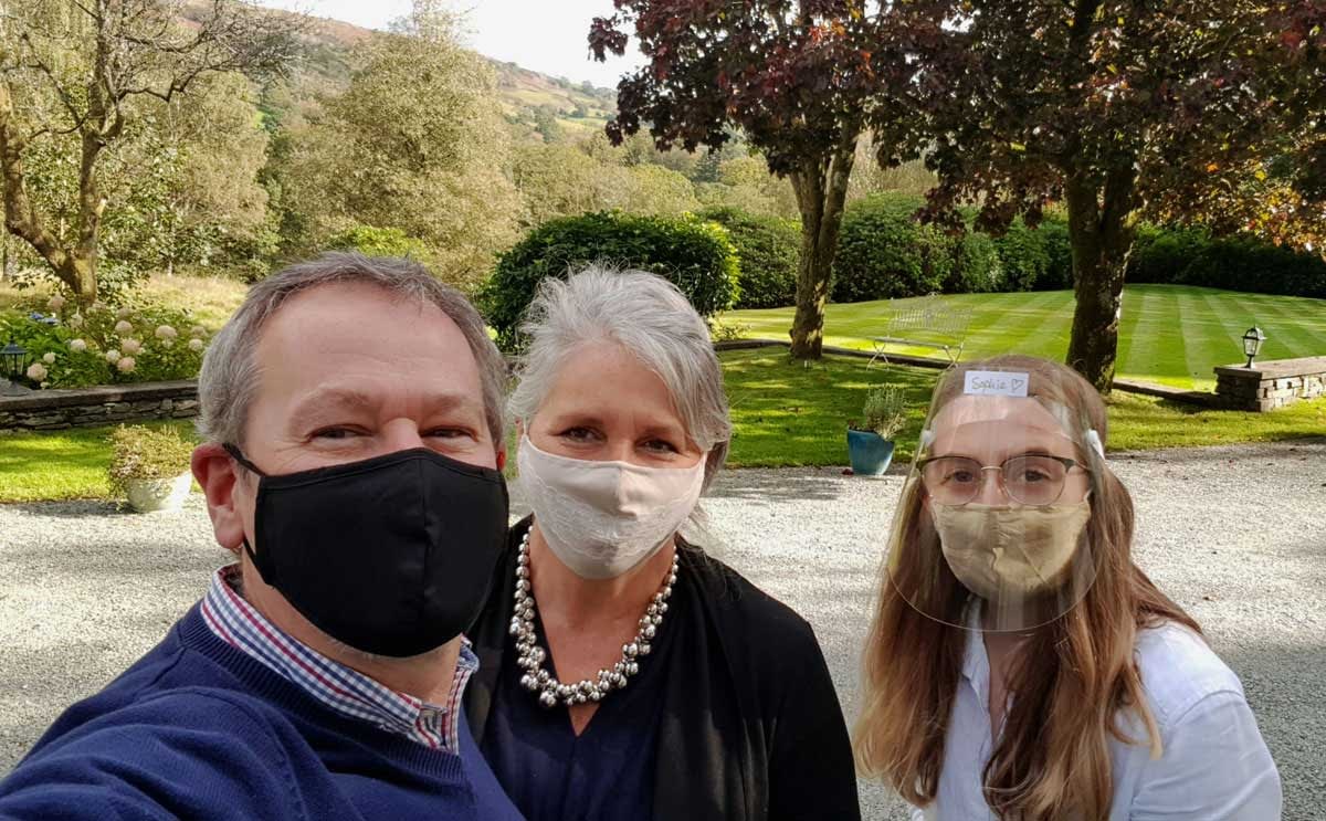 Cote How Wedding Team getting ready for virtual wedding