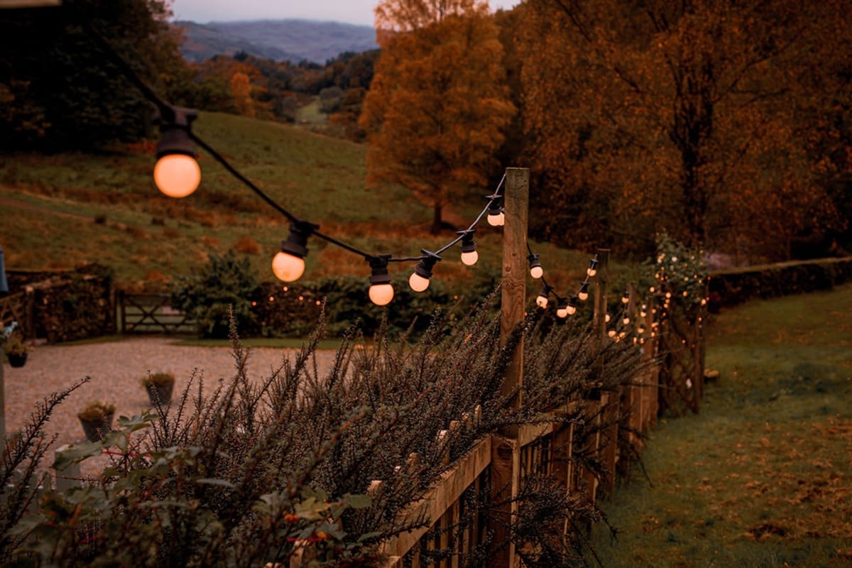Cote How gardens looking towards Rydal water