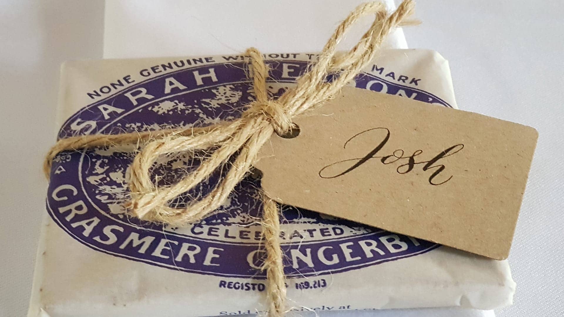 Grasmere Gingerbread Wedding Favours