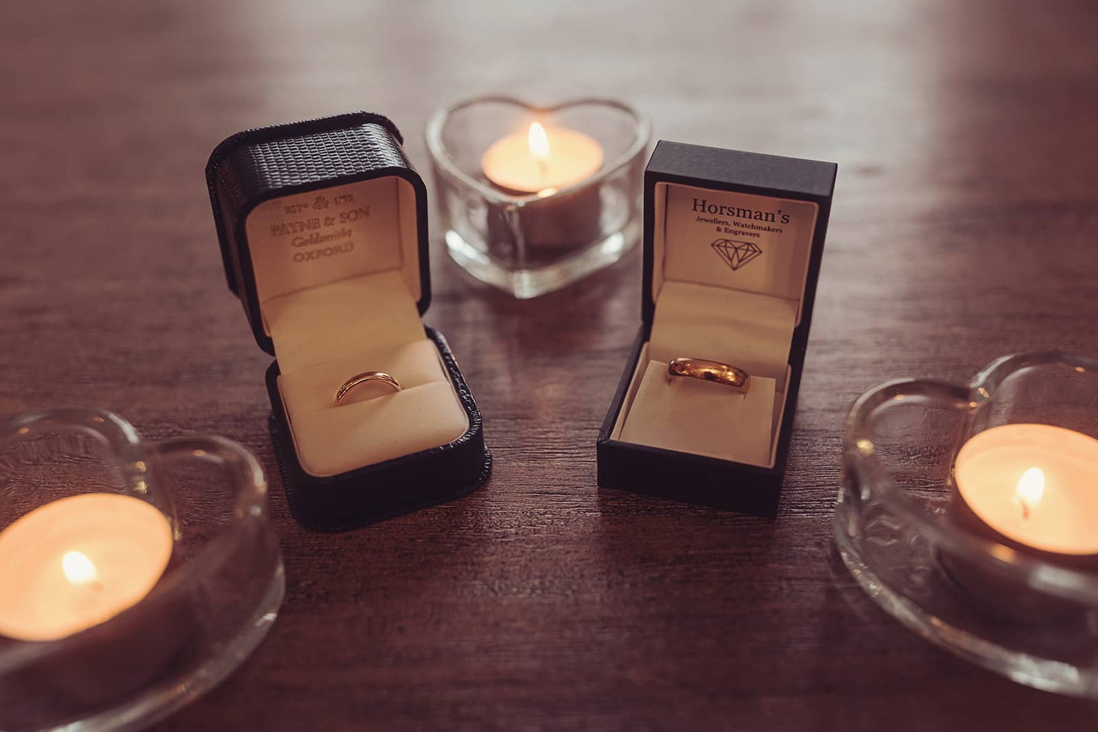Elopement wedding rings